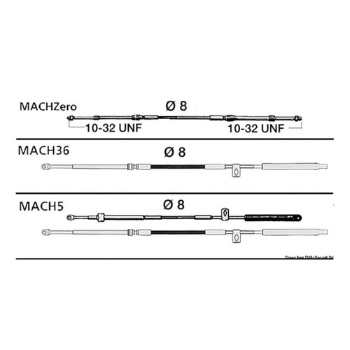 Ultraflex cavo mach - ultraflex,