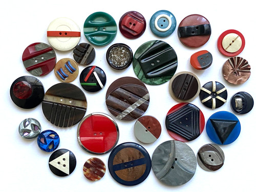 Lot boutons vintage 17 - 31,