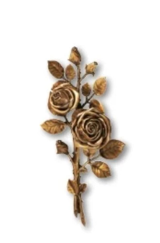 Rosa bronzo ornamento - bronzo, da