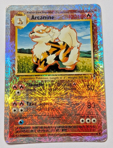 Arcanine 110 legendary - arcanine,