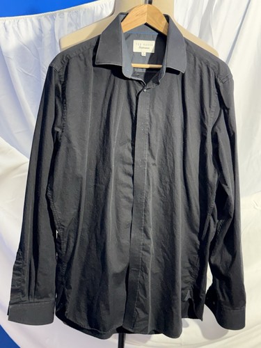 Camicia elegante nera ted - elegante,