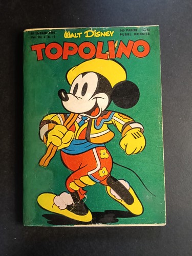 Topolino libretto originale - topolino,